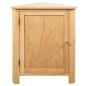 Preview: Eckschrank 59x45x80 cm Massivholz Eiche