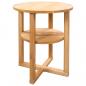 Preview: Beistelltisch 40×50 cm Massivholz Eiche