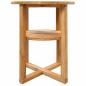 Preview: Beistelltisch 40×50 cm Massivholz Eiche