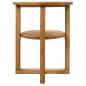 Preview: Beistelltisch 40×50 cm Massivholz Eiche