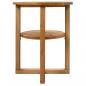 Preview: Beistelltisch 40×50 cm Massivholz Eiche