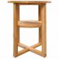 Preview: Beistelltisch 40×50 cm Massivholz Eiche