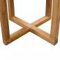 Preview: Beistelltisch 40×50 cm Massivholz Eiche