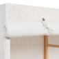 Preview: Kleiderschrank mit 3 Ebenen 110 x 40 x 170 cm