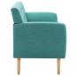 Preview: 3-Sitzer-Sofa Stoff 172x70x82 cm Grün