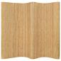 Preview: Raumteiler Bambus 250x165 cm Natur