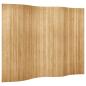 Preview: Raumteiler Bambus 250x165 cm Natur