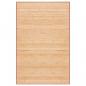 Preview: ARDEBO.de - Teppich Bambus 100x160 cm Braun
