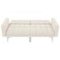 Preview: Schlafsofa Creme Stoff 