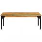 Preview: Couchtisch 100x60x35 cm Altholz Massiv