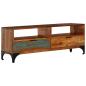 Preview: TV-Schrank 118x35x45 cm Altholz Massiv