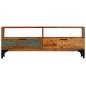 Preview: TV-Schrank 118x35x45 cm Altholz Massiv