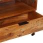 Preview: TV-Schrank 118x35x45 cm Altholz Massiv