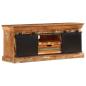 Preview: TV-Schrank 110x30x45 cm Altholz Massiv