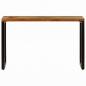 Preview: Konsolentisch 120x35x76 cm Stahl und Altholz