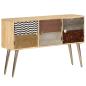 Preview: Sideboard 120 x 30 x 75 cm Massivholz Mango