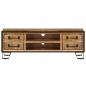 Preview: TV-Regal mit Schubladen 120 x 30 x 40 cm Massivholz Mango