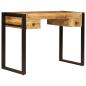 Preview: Schreibtisch mit 2 Schubladen 110 x 50 x 77 cm Mangoholz Massiv