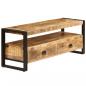 Preview: TV-Schrank 120 x 35 x 45 cm Mangoholz Massiv