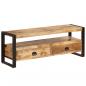 Preview: TV-Schrank 120 x 35 x 45 cm Mangoholz Massiv