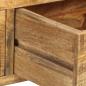 Preview: TV-Schrank 120 x 35 x 45 cm Mangoholz Massiv