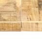 Preview: Esstisch 160 x 80 x 75 cm Mangoholz Massiv