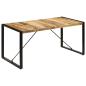 Preview: Esstisch 160x80x75 cm Massivholz Mango