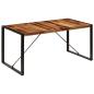 Preview: Esstisch 160 x 80 x 75 cm Massivholz