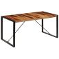 Preview: Esstisch 160 x 80 x 75 cm Massivholz