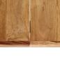 Preview: Esstisch 160 x 80 x 75 cm Massivholz