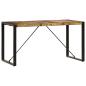 Preview: Esstisch 140x70x75 cm Altholz Massiv