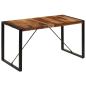 Preview: Esstisch 140 x 70 x 75 cm Massivholz
