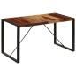 Preview: Esstisch 140 x 70 x 75 cm Massivholz