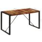 Preview: Esstisch 140 x 70 x 75 cm Massivholz