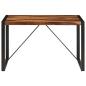 Preview: Esstisch 120 x 60 x 76 cm Massivholz