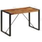 Preview: Esstisch 120 x 60 x 76 cm Massivholz