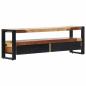 Preview: TV-Schrank 120×30×40 cm Massivholz