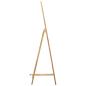 Preview: Standspiegel 48 x 46,5 x 150 cm Massivholz Eiche