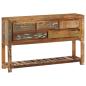 Preview: Sideboard 120x30x75 cm Altholz Massiv