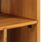 Preview: Bücherregal 60x35x180 cm Altholz Massiv