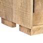 Preview: Bücherregal 60 x 35 x 180 cm Massivholz Mango