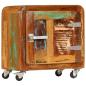 Preview: Nachttisch 50x30x50 cm Altholz Massiv