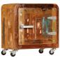 Preview: Nachttisch 50x30x50 cm Altholz Massiv