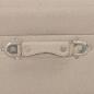 Preview: Hocker mit Stauraum 40 cm Beige Stoff