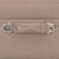 Preview: Hocker mit Stauraum 40 cm Braun Stoff