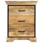 Preview: Kommode 60 x 30 x 75 cm Mango-Massivholz