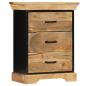 Preview: Kommode 60 x 30 x 75 cm Mango-Massivholz