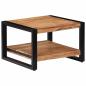 Preview: Couchtisch 60 x 60 x 40 cm Massivholz Akazie