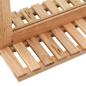 Preview: Badezimmerspiegel 60×12×62 cm Walnuss Massivholz
