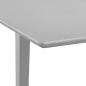Preview: Ausziehbarer Esstisch Grau (80-120)x80x74 cm MDF